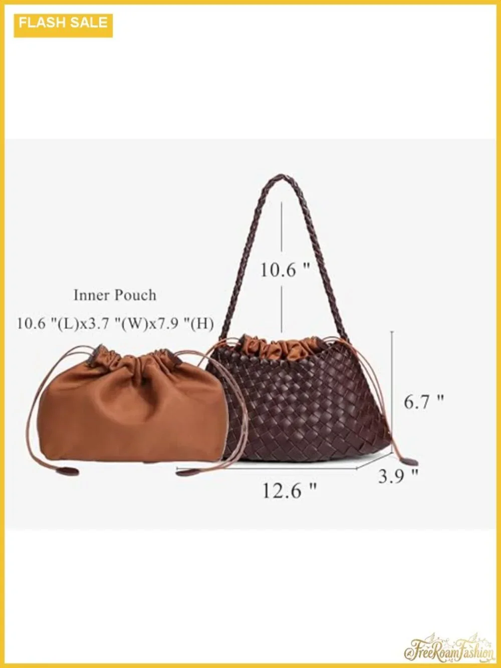 Women Trendy Suede Hobo Bag Tote Purse Shoulder Bag Handbag Pu Leather